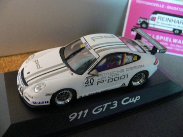 1/43 Minichamps Porsche 911 GT3 Cup Porsche Design VIP Car 0001