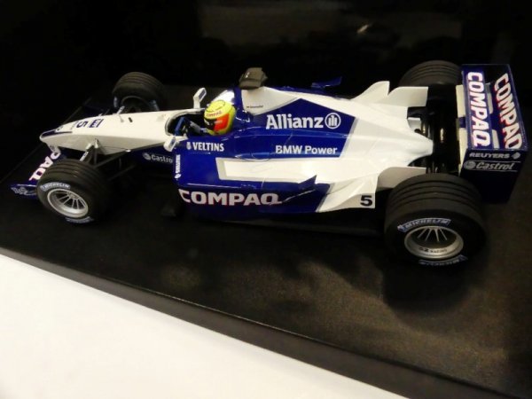 1/18 Minichamps Williams F1 BMW FW23 R. Schumacher 1.GP Win 2001