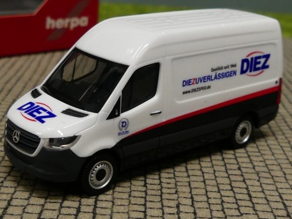 1/87 Herpa MB Sprinter 18 Kasten Spedition Diez 095105