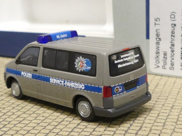 1/87 Rietze VW T5 10 Polizei Servicefahrzeug 53466