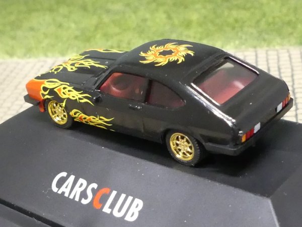 1/87 Herpa Ford Capri mit Flammendecor CarsClub 2006 194266