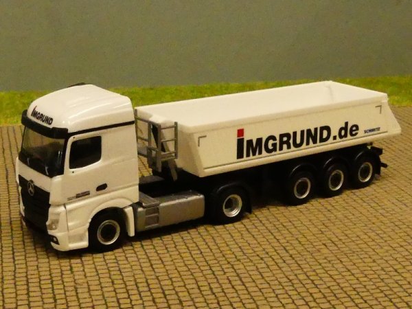 1/87 Herpa MB Actros StreamSpace Schmitz-Kipp-SZ Imgrund 313582