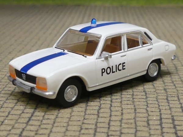 1/87 Brekina Peugeot 504 Police Belgien Sondermodell