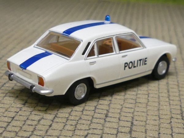 1/87 Brekina Peugeot 504 Politie Belgien Sondermodell