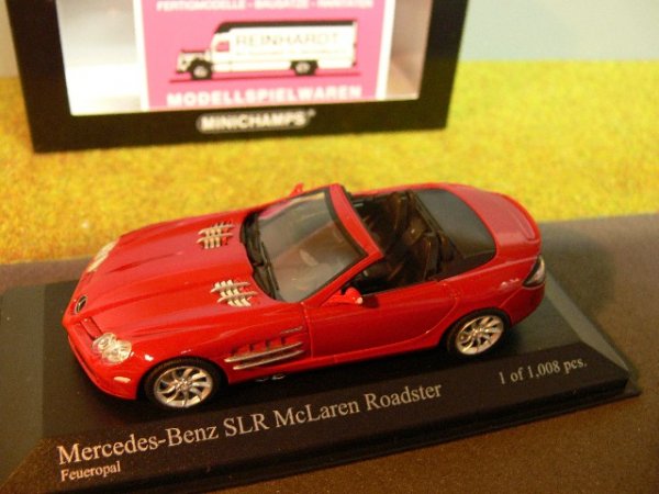 1/43 Minichamps MB SLR McLaren Roadster rot 400037131