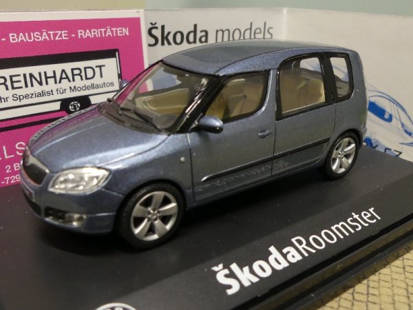 1/43 Abrex Skoda Roomster blaugrau A6