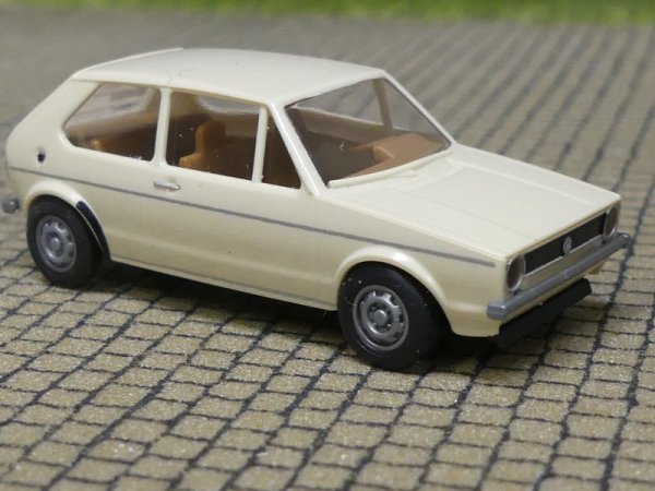 1/87 Brekina VW Golf I hellelfenbein Youngtimer (g1#20)