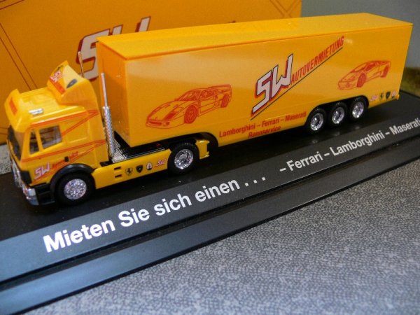 1/87 Herpa MB SK SW Autovermietung Rennservice SZ 168113