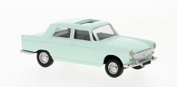 1/87 Brekina Peugeot 404 mit Schiebedach pastellgrün 29024