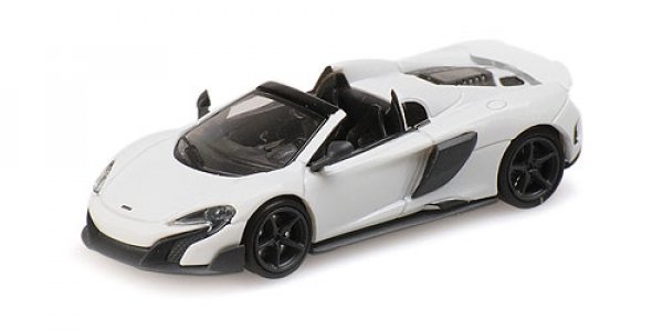 1/87 Minichamps McLaren 675 LT Spider weiß 870 154430