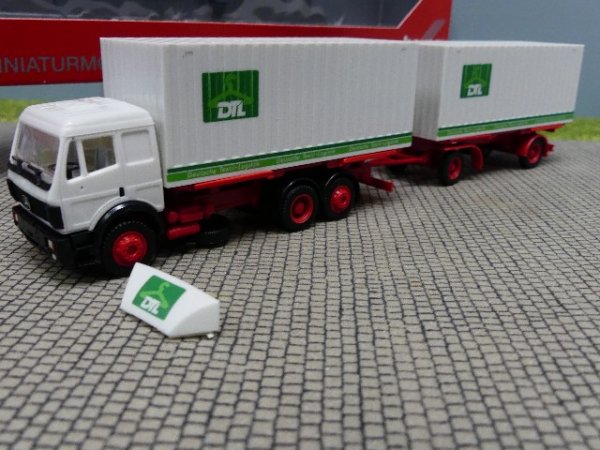 1/87 Herpa MB SK DTL Wechselkoffer HZ