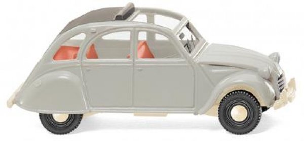 1/87 Wiking Citroen 2CV grau 0809 14