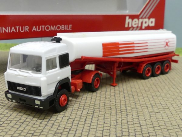 1/87 Herpa IVECO TurboStar Kässbohrer Tank-Sattelzug