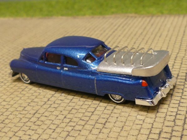 1/87 Flower Car blau Handarbeitsmodell