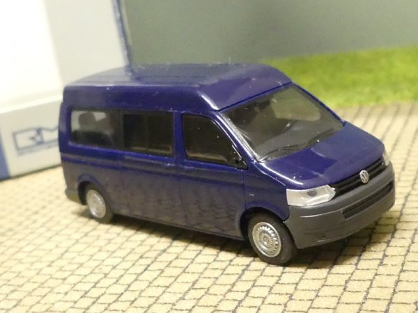 1/87 Rietze VW T5 GP MD LR Bus dunkelblau 11522