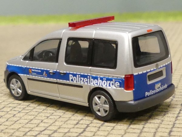 1/87 Rietze VW Caddy '11 Polizeibehörde Karlsruhe 52907