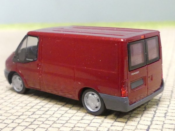 1/87 Rietze Ford Transit 6 dunkelrot metallic 21501