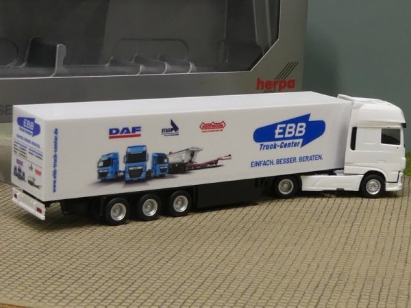 1/87 Herpa DAF XF SSC Koffer-Sattelzug EBB Truck 934794