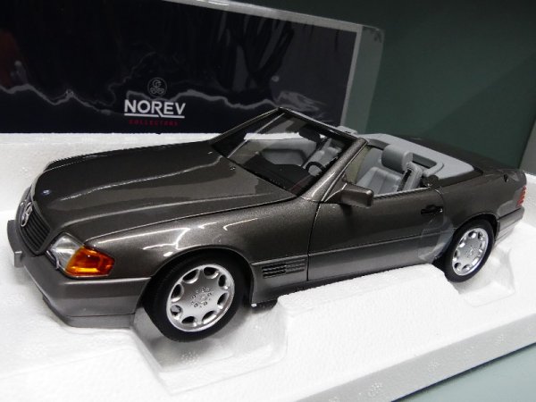 1/18 Norev MB 500 SL 1989 grau metallic 183715