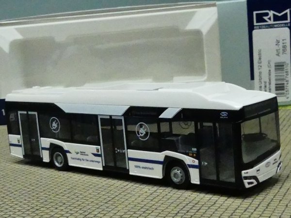 1/87 Rietze Solaris Urbino electric Zugerland Verkehrsbetriebe CH 76811