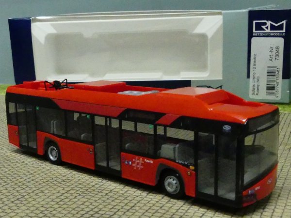 1/87 Rietze Solaris Urbino 12´14 electric Ruterby NO 73048