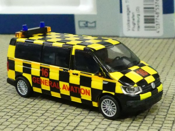 1/87 Rietze VW T6 Verkehrsaufsicht Flughafen Hamburg 53764