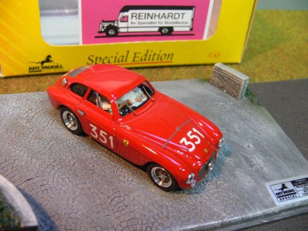 1/43 ArtModel Ferrari 166 Coupe Mille Milglia 1951 Rota/Toscano 910