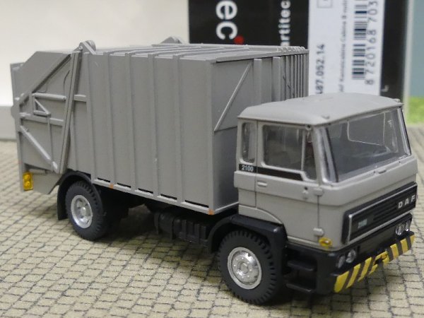 1/87 Artitec DAF Kipp-Fahrerhaus 1982 Müllwagen grau 487.052.14