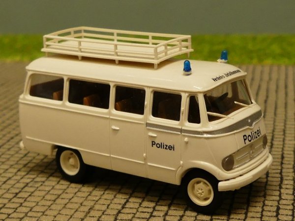 1/87 Brekina MB 319 Polizei weiß Bus 3618