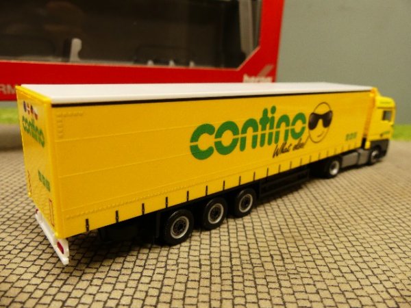 1/87 Herpa MAN TGX XLX Euro 6c Gardinenplanen-Sattelzug Contino 310901