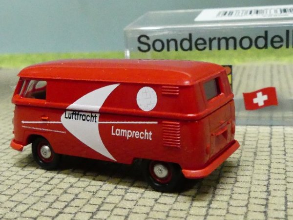 1/87 Brekina # 1773 VW T1 b Lamprecht Luftfracht Sondermodell CH Kasten 90882