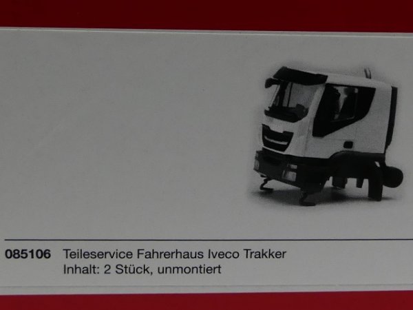 1/87 Herpa Fahrerhaus Iveco Trakker 2 Stück 085106
