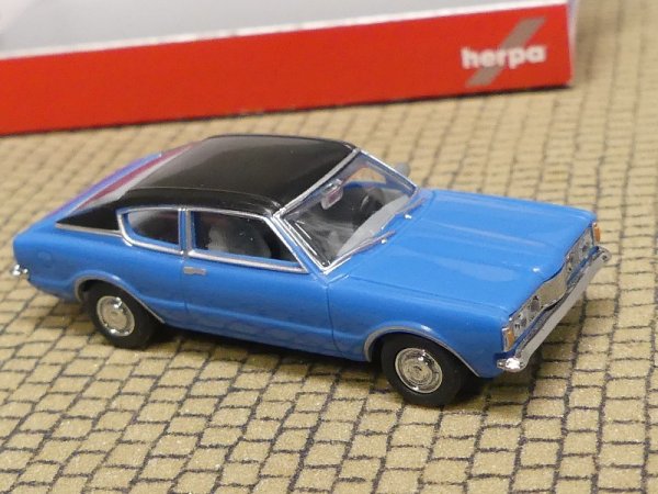 1/87 Herpa Ford Taunus Coupé (Knudsen) himmelblau 023399-002