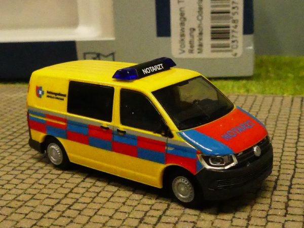 1/87 Rietze VW T6 Rettungsdienst Märkisch-Oberland 53718