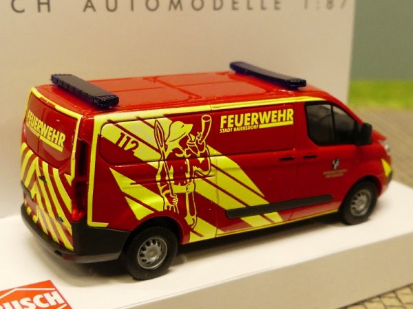 1/87 Busch Ford Transit Fw Baiersdorf 52413