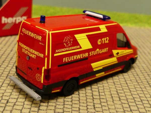 1/87 Herpa MB Sprinter 13 Fw Stuttgart Jugendfeuerwehr 095457