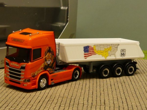 1/87 Herpa Scania CR 20 HD Kipp-Sattelzug Angelo Raetzo CH 940641