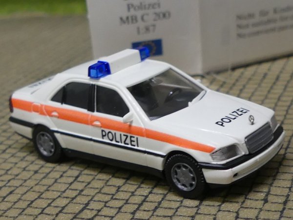 1/87 Wiking MB E 230 Polizei Österreich 104 09