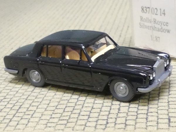 1/87 Wiking Rolls Royce Silver Shadow schwarz 837 02