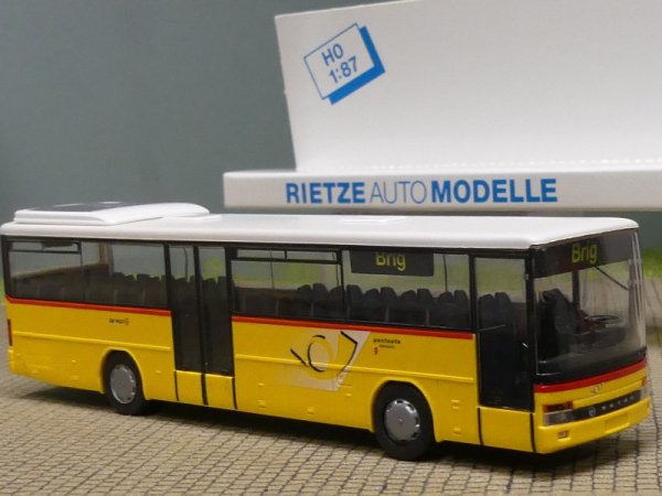 1/87 Rietze Setra S 315 UL PTT Schweiz CH Ziel: Brig 61308