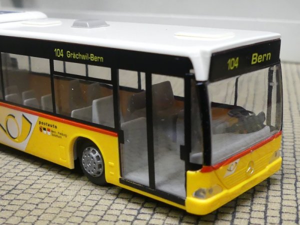 1/87 Rietze MB Citaro G PTT Schweiz CH Ziel: 104 Grächwil - Bern 62801