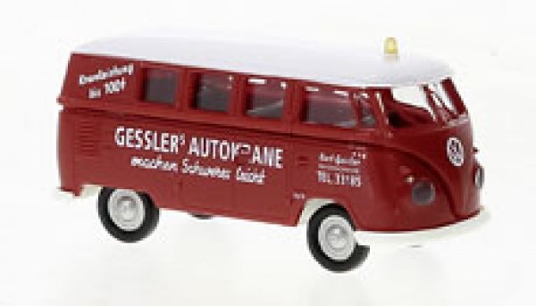 1/87 Brekina VW T1 b Gesslers Autokrane Bus 31622