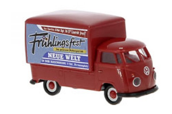 1/87 Brekina VW T1 b Großraumkoffer Frühlingsfest 32877