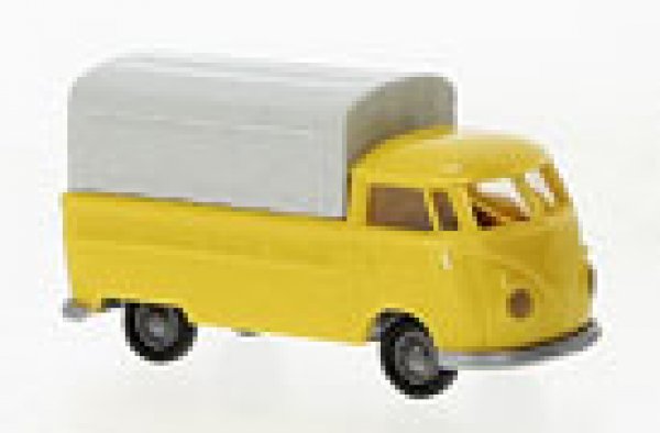 1/87 Brekina VW T1 b Pritsche gelb 32985