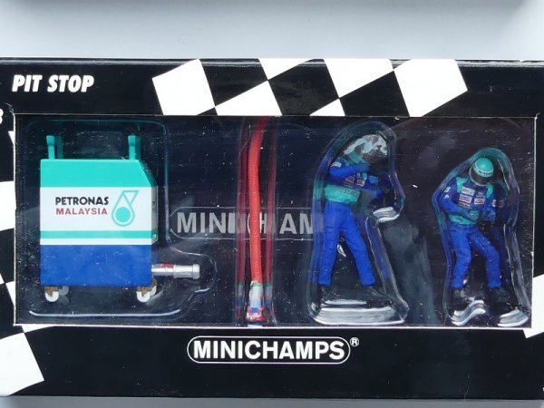 1/43 Minichamps Petronas F1 Tank Set Pit Stop 343 100031