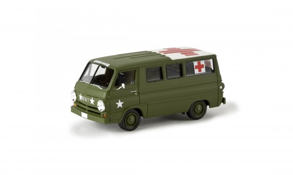 1/87 Brekina Dodge A 100 Bus USArmy/Ambulance 34311