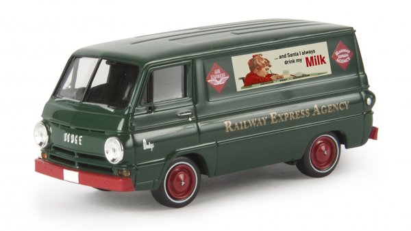 1/87 Brekina Dodge A 100 Van REA/Milk 34367