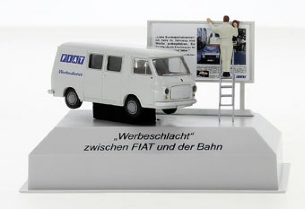 1/87 Brekina Fiat 238 Halbbus mit Figur 34432