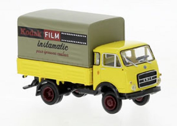 1/87 Brekina OM Unic KODAK Pritsche Plane 34644