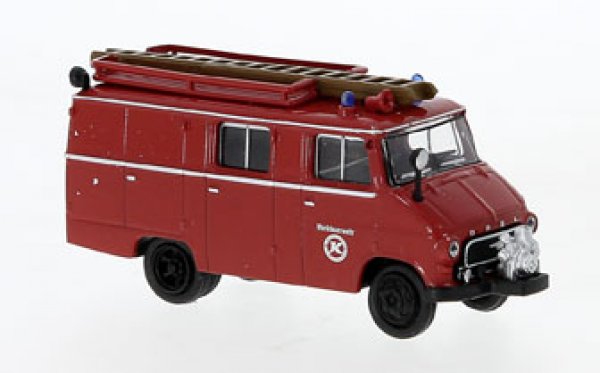 1/87 Brekina Opel Blitz LF 8 Werkfeuerwehr Kässbohrer 35802